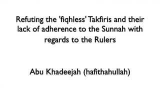 Exposed: The Relationship Takfiris Have With the Rulers