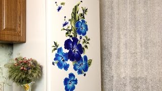 Яркие Салфетки на Холодильник | Украшение кухни своими руками