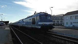 Une journée avec une variété de matériel roulant en gare de Saintes - 10/03/17