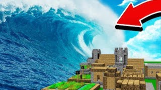 10 CRAZIEST MINECRAFT STORMS! (TSUNAMI, TORNADOES, METEORS, MORE!)