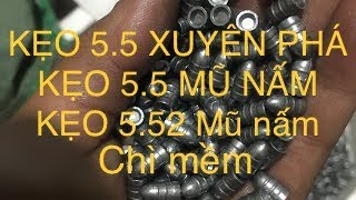 Kẹo chì xuyên phá 5.5 Kẹo chì nấm 4.5 đến 6.35