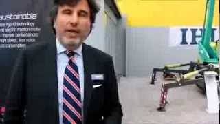 video mini pelle minichargeur mini transporteur nacelle araignee IHI IMER nouveautes 2014