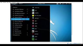 3  Обзор инструментов Kali Linux