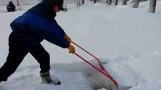 Цельнометаллический каркасный скрепер