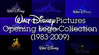Walt Disney Pictures Opening Classic Castle Logo Collection (1983-2009)