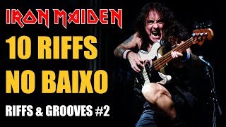 10 RIFFS DO IRON MAIDEN NO BAIXO - RIFFS & GROOVES #2