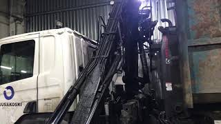 Ремонт телескопа стрелы манипулятора HIAB LOGLIFT 115Z в Москве