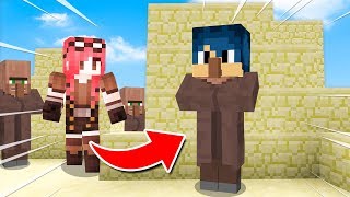 Minecraft ITA - NASCONDINO NEL VILLAGGIO DEI VILLAGER!!