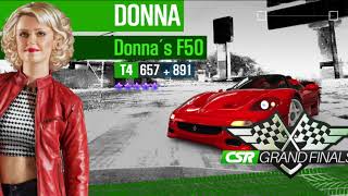CSR 2 Tempest 3 Tier 4 Time to Beat Donna's F50