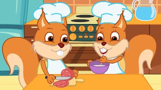 Famille d'Écureuil - Equipe De Cuisiniers Animé 2021 en Français
