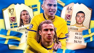 BEST STRIKER EVER?! LEGEND HENRIK OR JORDAN LARSSON!? FATHER AND SON FIFA SQUADS! FIFA 17