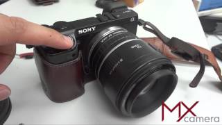 Canon EF Lens on Sony NEX camera with AF
