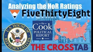 Analyzing New 2018 House Ratings | 538, Cook, RCP, CrossTab