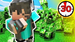 Minecraft but every 30 seconds THE GAME tries to KILL YOU!