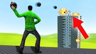 IMPOSSIBLE SKYSCRAPER BALL TAG! (Gmod Funny Moments)