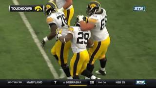 Iowa at Illinois - Football Highlights