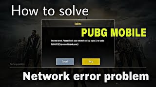 How to Fix Pubg Mobile network error without VPN. |FIXED|