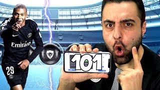 HAYATIMDA İLK DEFA 101 LİK OYUNCU ! PES 2019 MOBİLE TOP AÇILIMI !