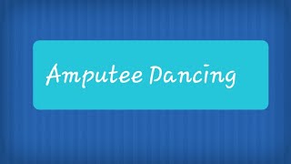 QUADRUPLE  BEAUTIFUL AMPUTEE WOMAN DANCING WITH HER CUTE DAUGHTER