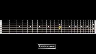 Canon rock guitar tab tutorial