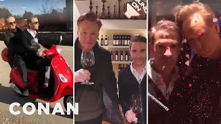 Conan & Jordan's Instagram Stories From #ConanItaly - Part 2