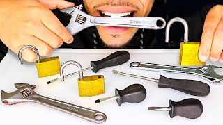 ASMR EDIBLE TOOLS DIY CHOCOLATE JERRY EATING SHOW REAL SOUNDS NO TALKING MUKBANG 먹방 HUSBAND