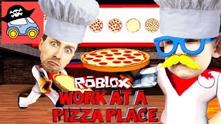 ? РОБЛОКС ПИЦЦЕРИЯ не для слабаков ВСЕ РАБОТЫ СРАЗУ в ROBLOX Working at a Pizza Place Жестянка