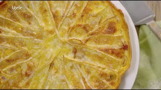 Quiche met brie en witloofslaatje