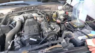 Промывка топливной сис. Toyota Land Cruiser 100.