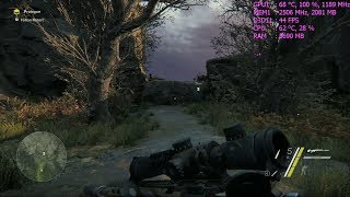 Sniper Ghost Warrior 3 | GTX 960M | Performance Test
