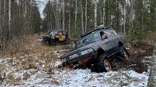 Выбираемся из леса, спим в машинах) самая крутая разведка