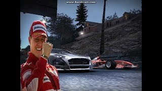 Need For Speed Carbon: Ferrari F2004 (Michael Schumacher) VS. Wolf