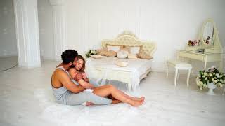 Perfect Morning in Privacy of Loving Couple in Bedroom