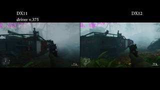 Battlefield 1 - driver update [373.06 vs 375.57 vs DX11 vs DX12] - GTX 1070