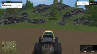 Мод автомобиля Monster Truck v 1.0 Farming Simulator 2015
