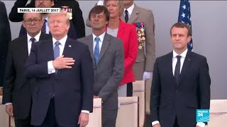 Emmanuel Macron et Donald Trump, entre union et désaccords