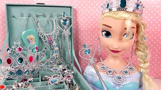 Reine des neiges Elsa Tête à coiffer Bijoux ♥ Frozen Elsa Styling Head