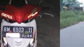 Modif simple Honda Beat esp 2015 cat Gold samurai paint