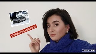 GERMANIYADA MOSHINANGIZ BULSA YAXSHIMI?/GERMANIYA MENING KÖZLARIM BN