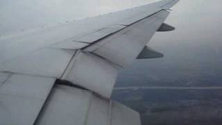 Air France 777-300 landing in Beijing