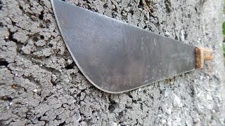 Мачете из пилы своими руками