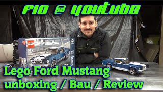 F10 | LEGO® Ford Mustang 10265 | unboxing / Review | deutsch / german