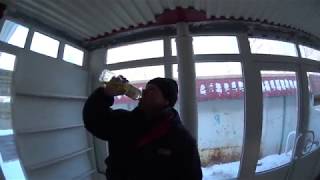НА ЧТО ГОТОВ МУЖИК РАДИ ВОДКИ!!! БУТЫЛКА МАСЛА ЗАЛПОМ!!!