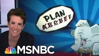 Anti-Trump GOPers Consider Trick Shot Strategy | Rachel Maddow | MSNBC
