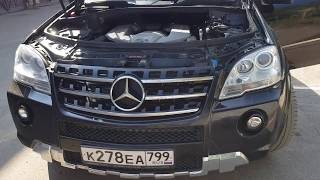 Мерседес ML 6.3 Amg Чип тюнинг, увеличиваем мощность двигателя.  Mercedes ML 6.3 Amg Chip tuning.