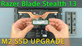 Razer Blade Stealth 13 How to install M2 SSD