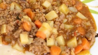 PICADILLO DE RES
