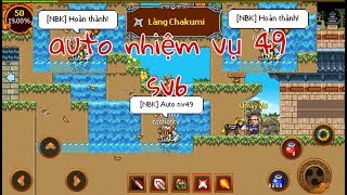 ►Ninja School Online►Phiên Bản Auto Câu Vật Phẩm Nhiệm Vụ 49 Sv6 (TONE) !