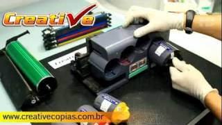 Vídeo Aula Limpeza e Manutenção Conjunto Cilindro Xerox Phaser 6110, CLP300, CLX2160, CLX3160