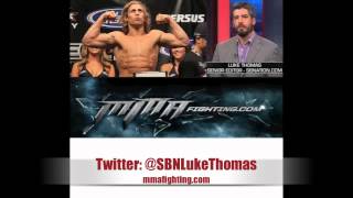 UFC: Urijah Faber Talks Dominick Cruz Rivalry, The Ultimate Fighter Live, Dakota Cochrane
